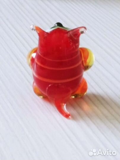 Фигурка/статуэтка/сувенир Собачка стекло