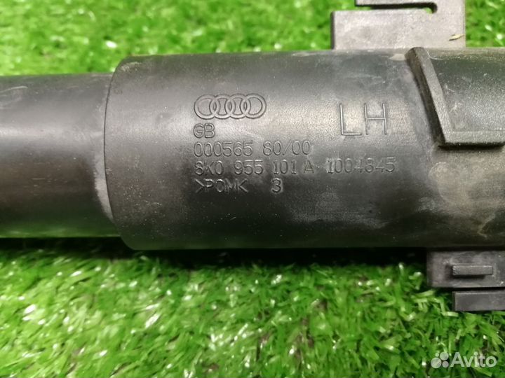 Форсунка омывателя фары левая Audi A4 B8 8K