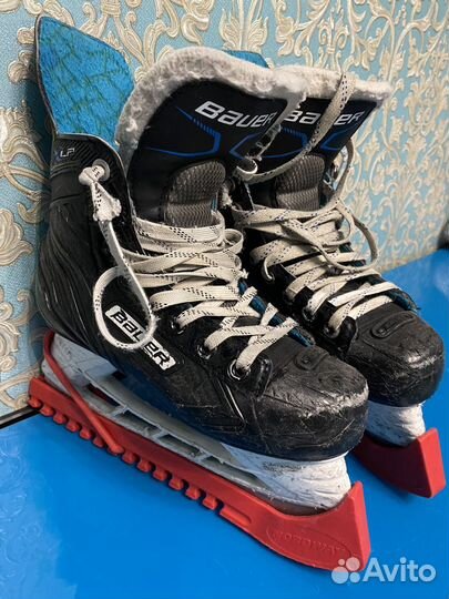 Хоккейные коньки бауэр 35 размер