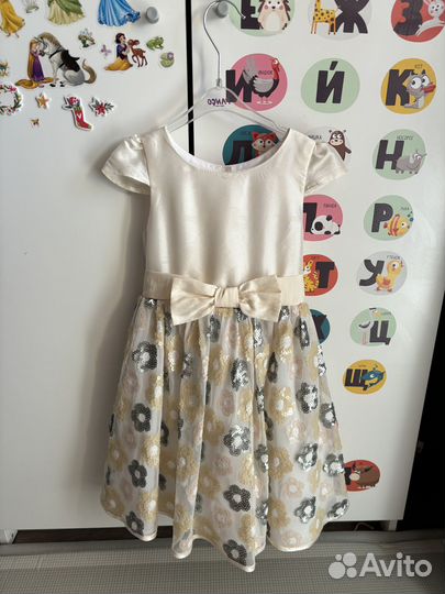 Платье для девочки праздничное, 116