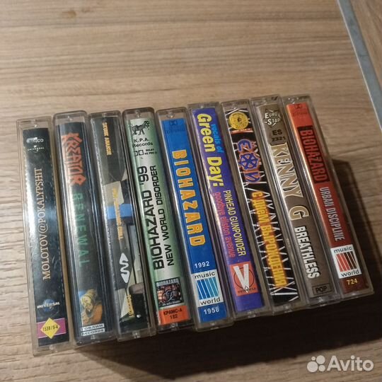Аудиокассеты с записью