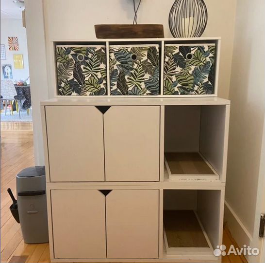 Домик для кошки / Закрытый туалет / Тумба