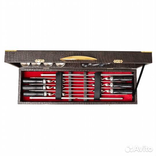 54389 Шашлычный набор с шампурами №10/1