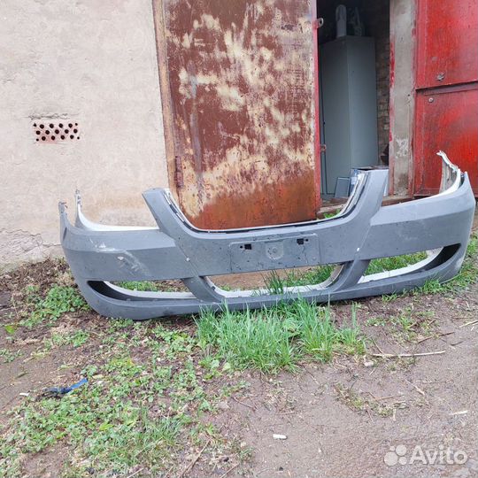 Бампер передний лифан солано