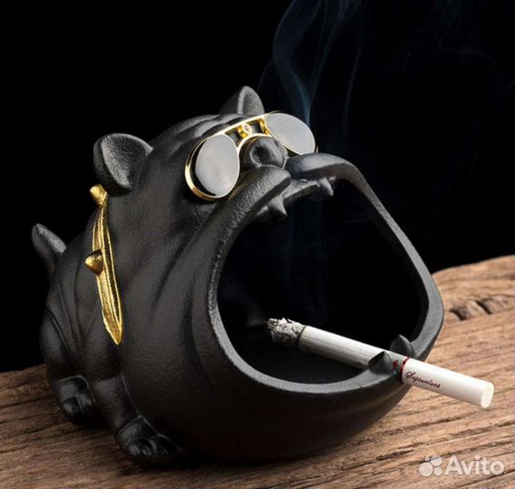 Пепельница статуэтка французский бульдог