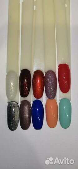 Набор гель лаков бу