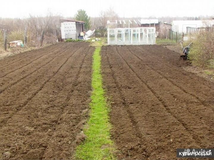 Вспашка земли