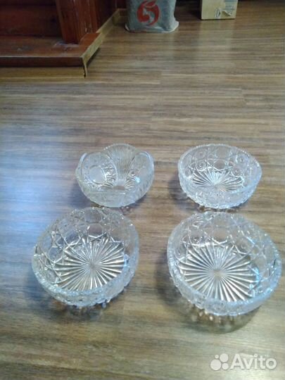 Вазы и другая посуда хрусталь из СССР