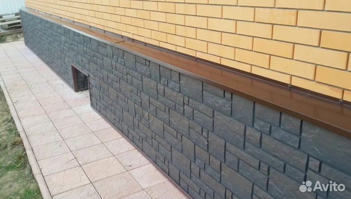 Панель цокольная под клинкерный кирпич