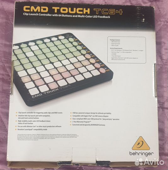CMD touch TC64 Behringer