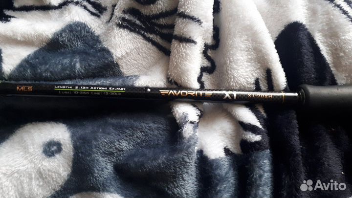 Спининг favorite x1, длина 210, тест 10-36