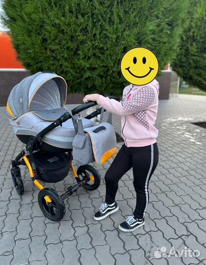 Коляска adamex 3 в 1
