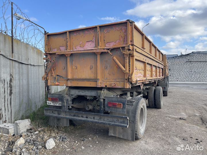 Прицеп самосвальный СЗАП 85510А, 2007
