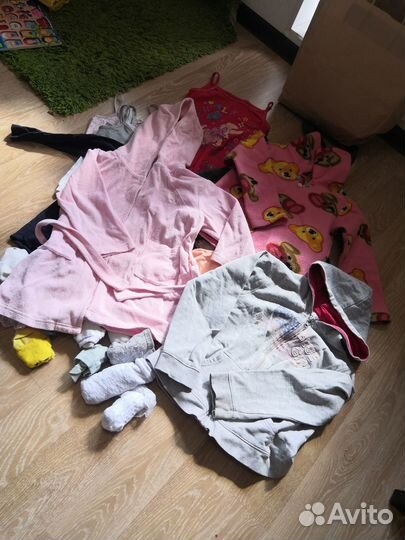 Вещи пакетом на девочку