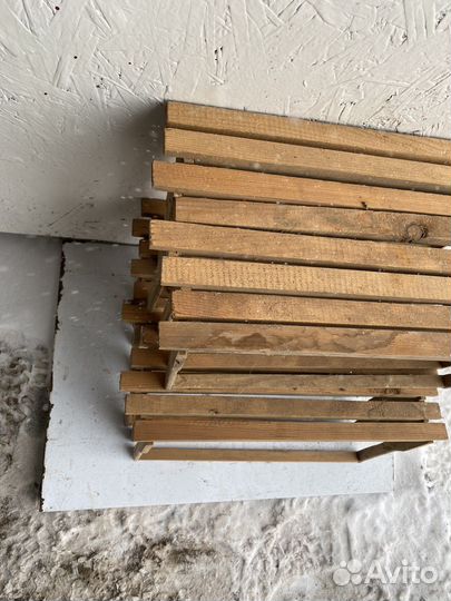 Рамки для ульев Лангатрота-Рута - 19 штук