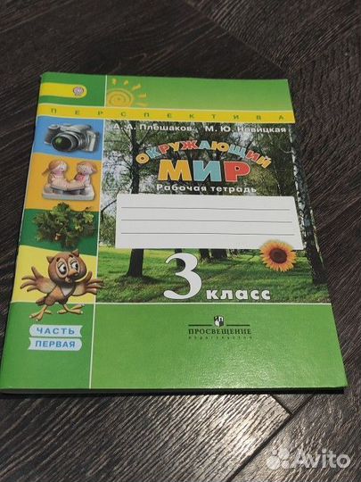 Рабочая тетрадь по окружающему миру 3 класс