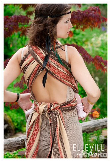 Слинг Ellevill Zara Tricolor Indian