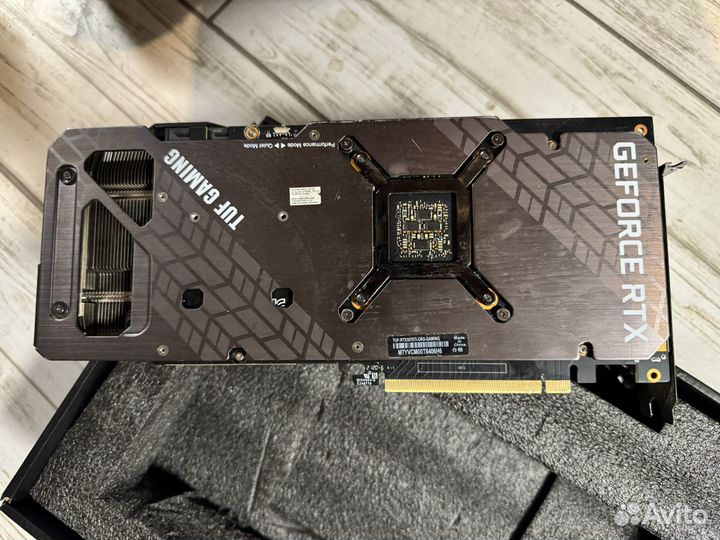 Видеокарта rtx 3070ti Asus Tuf Gaming