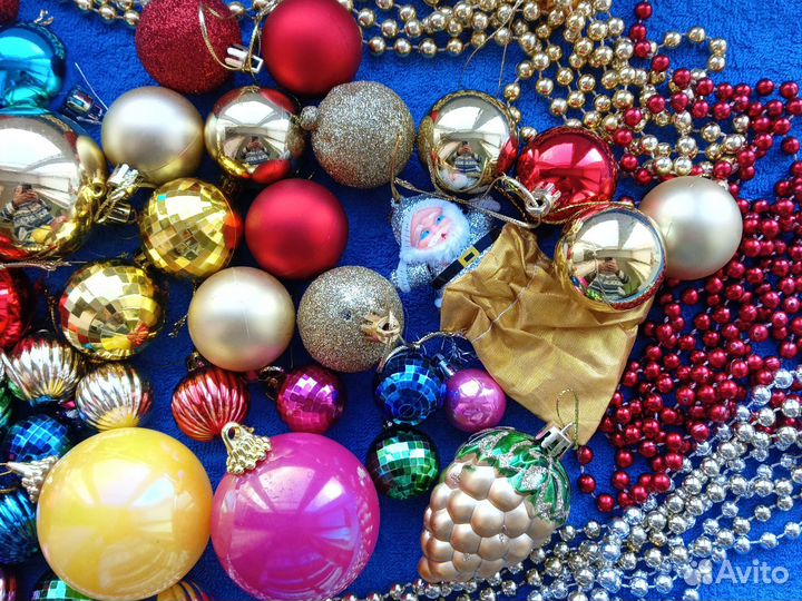 Елочные игрушки, украшения