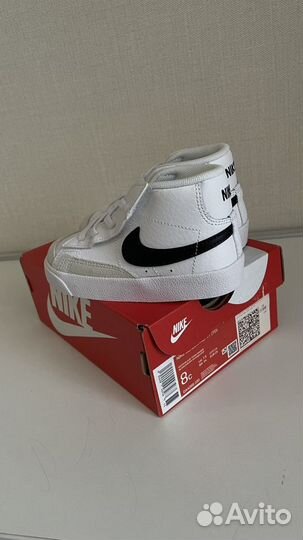 Кроссовки nike blazer mid 77 детские 8с 25 eur