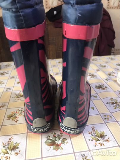 Сапоги резиновые детские