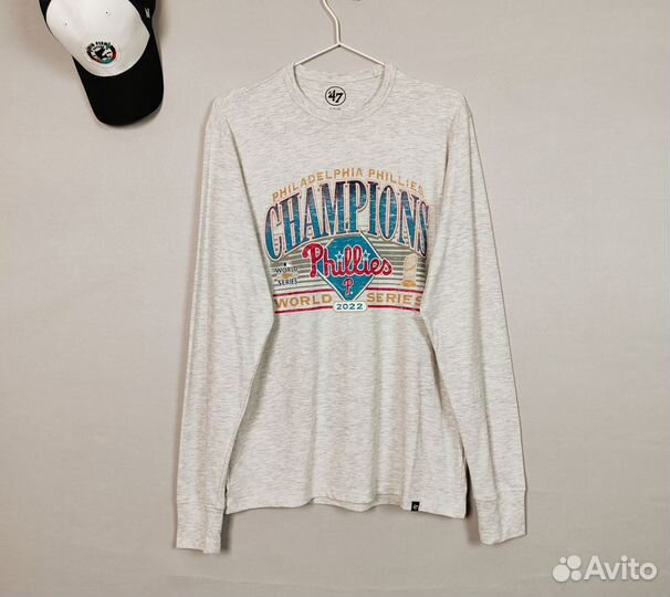 Мужской лонгслив MLB 47 Brand р.L