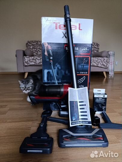 Беспроводной ручной пылесос Tefal