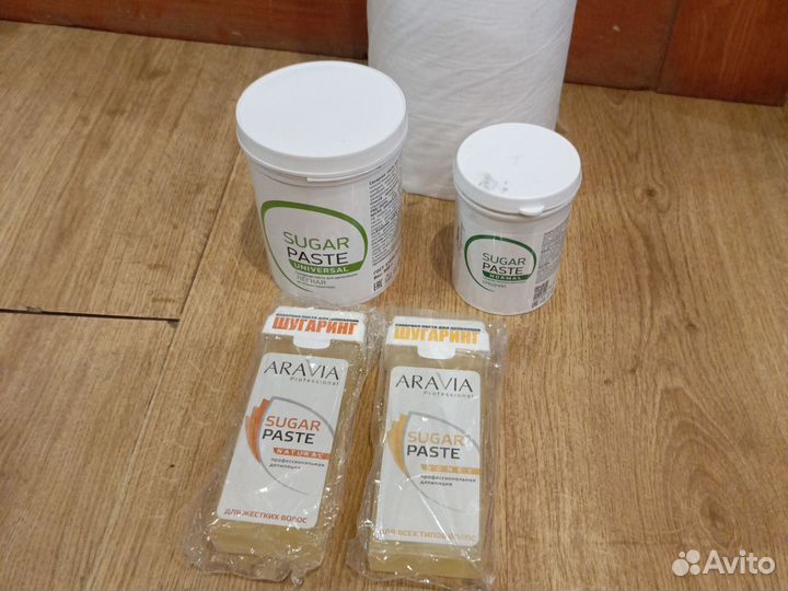 Паста для шугаринга, простыни