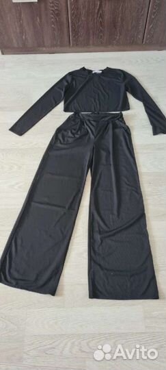 Новый стильный комплект топ+штаны