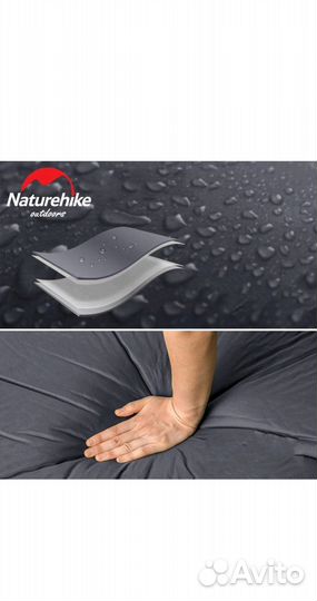 Самонадувающийся коврик naturehike