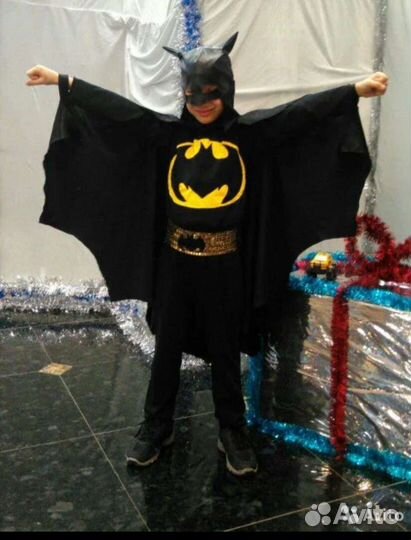 Костюм Бетмена на Хеллоуин прокат, аренда