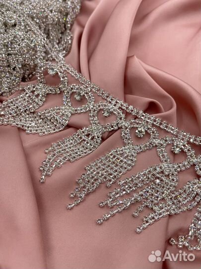 Стразовая тесьма, бахрома разных цветов