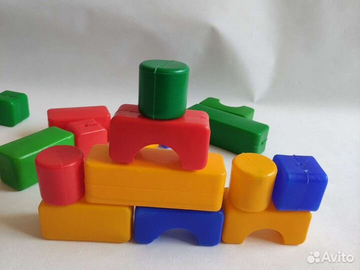 Конструктор кубики пластиковые для малыша