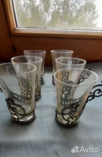 Рюмки с подрюмником