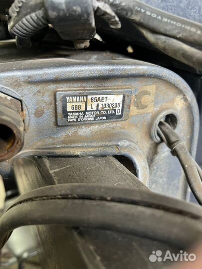 Лодочный мотор Ямаха AET 85 2х тактный 2015 г.в