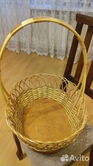 Корзина плетеная