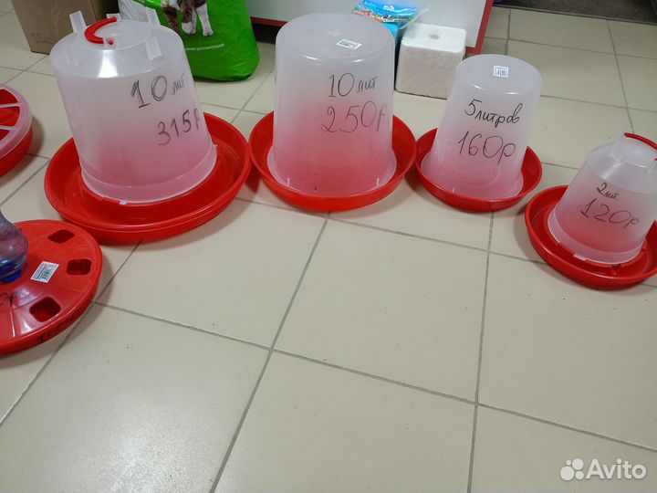 Кормушки и поилки для птиц