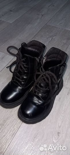 Осенние ботинки для девочки