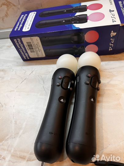 Ps4 move ps3 как новые комплект для vr и игр
