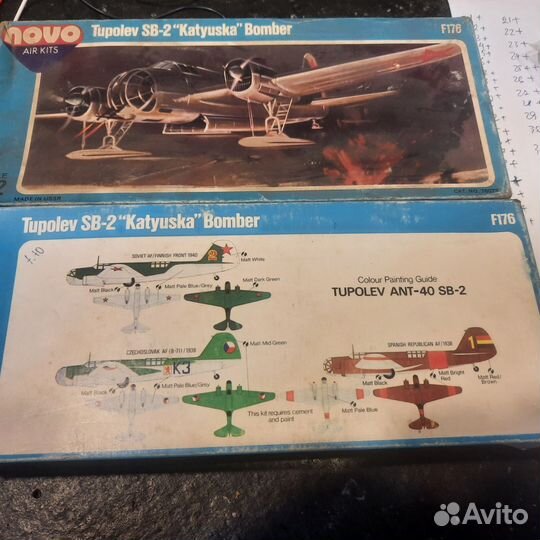 Сборная модель самолета 1 72