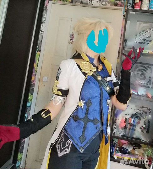 Косплей альбедо геншин импакт dokidoki R