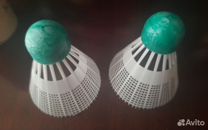 Воланы для бадминтона пластиковые Schwalbe