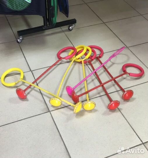 Нейро скакалка на ногу светящаяся Магазин