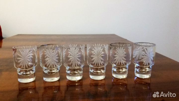 Фужеры, рюмки, стопки СССР