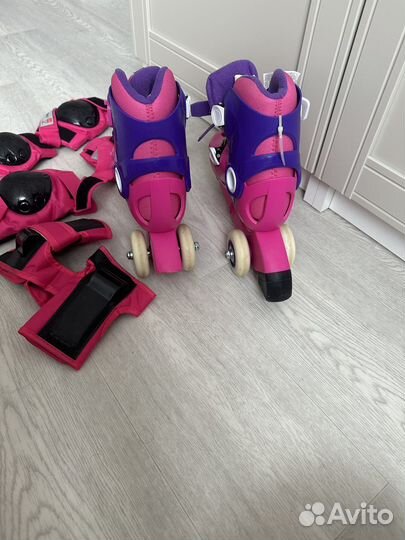 Детские ролики и защита oxelo новые