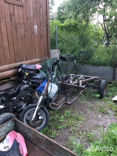 Мотороллер муравей без двигателя