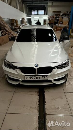 BMW f30 f31 бампер М3 в сборе с губой M3-Look