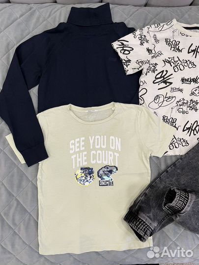 Пакет одежды на мальчика 134