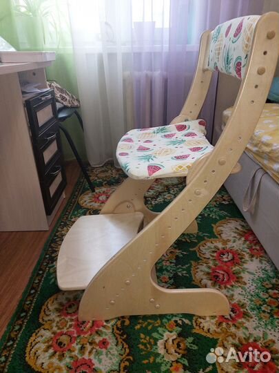 Детский растущий стул Кузя