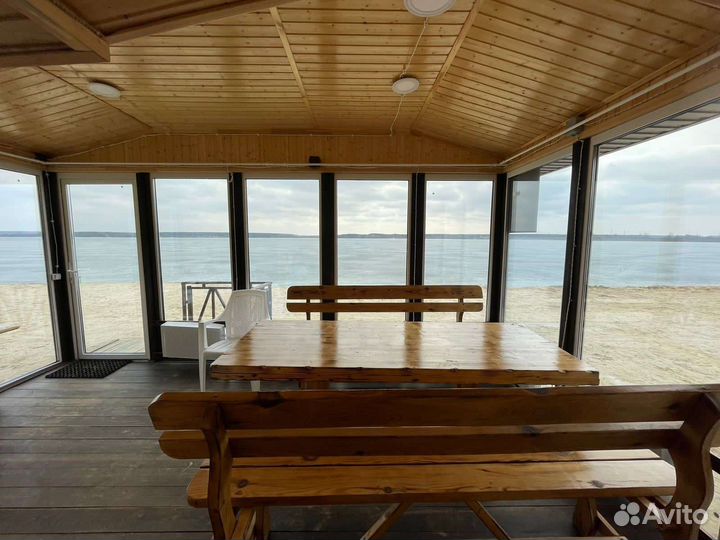 Аренда беседок на берегу водохранилища